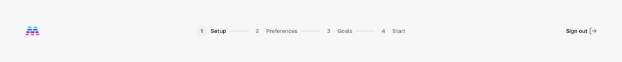 Maybe Finance
			navigation bar progress indicator progress bar ui component