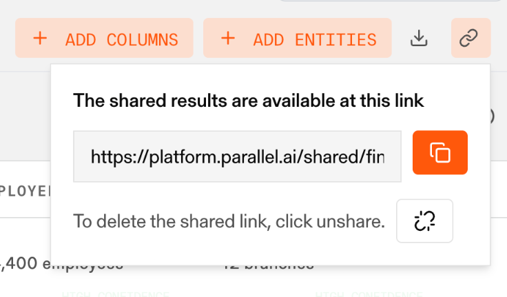 Parallel
				dropdown menu ui component