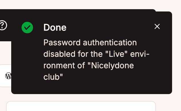 Kinsta
				notification toast ui component