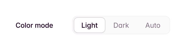 Outseta
				segmented control ui component