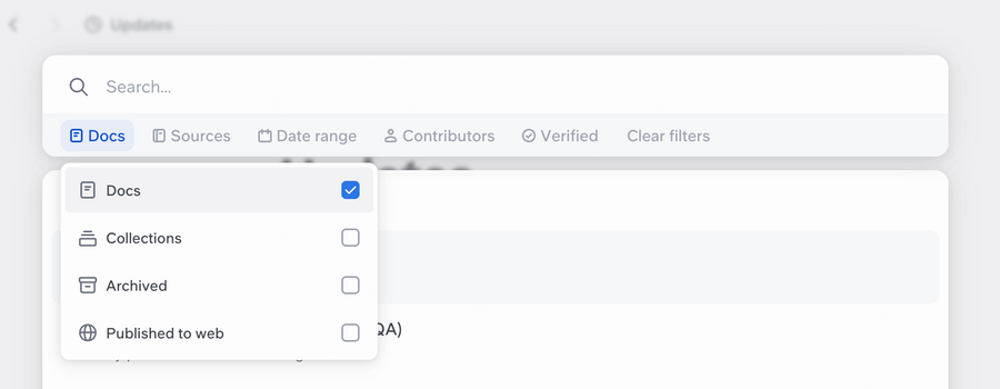 Slite
				sorting & filtering ui component