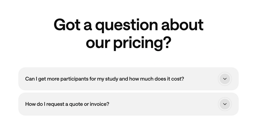 Optimal
				faq ui component