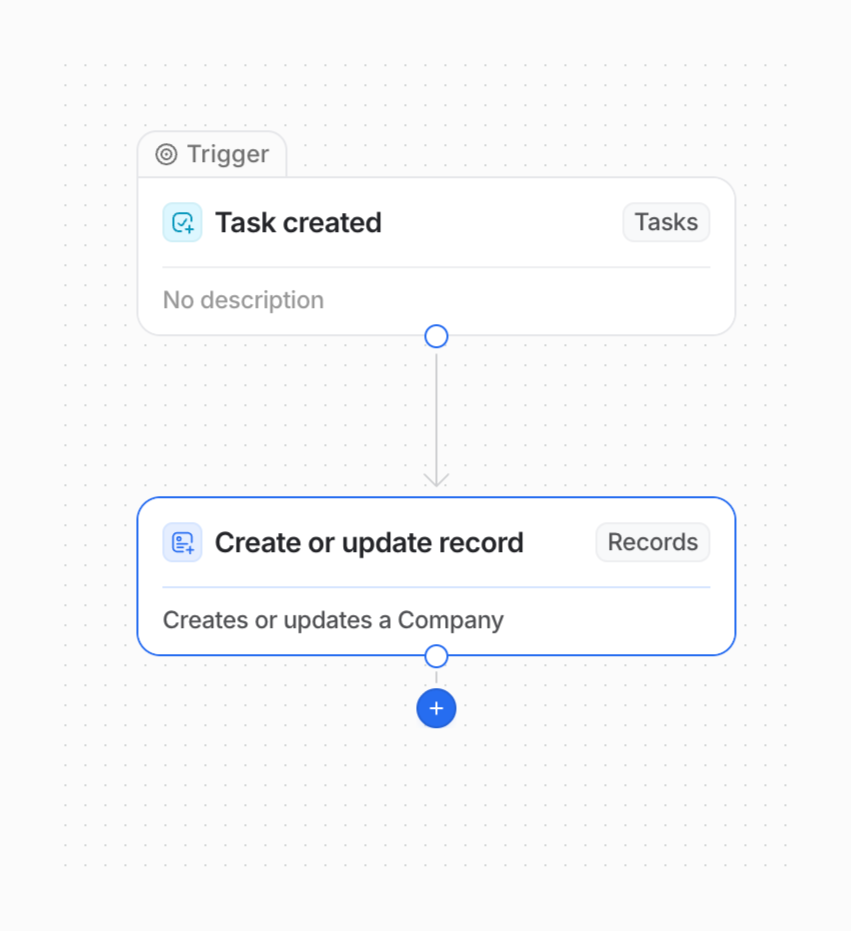 Attio
			automation workflow automation workflow ui component