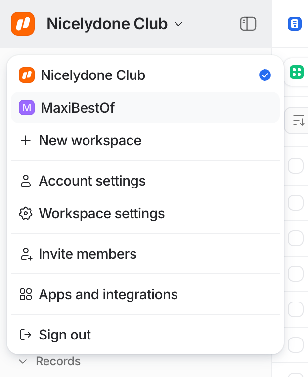 Attio
				dropdown menu ui component