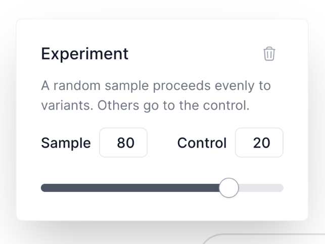 Loops
				slider ui component