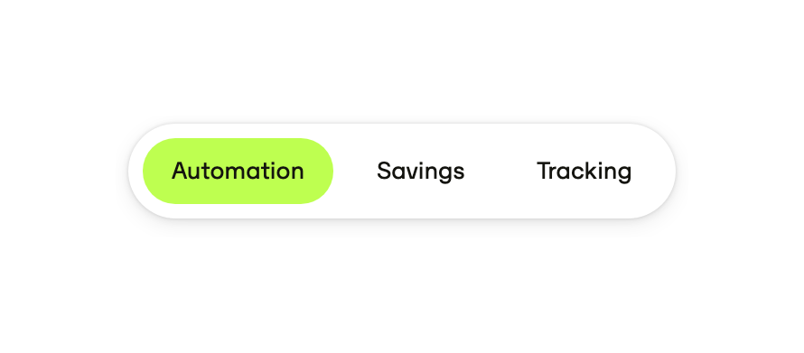 Travelperk
				segmented control ui component