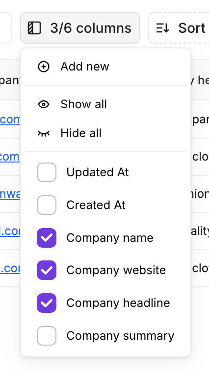 Freckle
				dropdown menu ui component