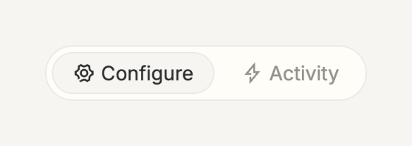 Zapier
				toggle/switch ui component