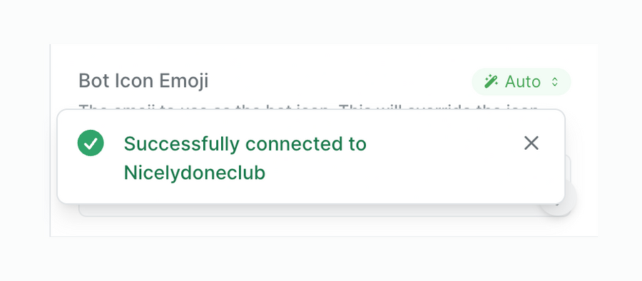 Lindy
			confirmation integration alert ui component