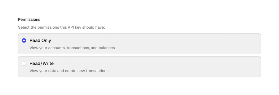 Maybe Finance
			settings form security finance permission management radio group ui component