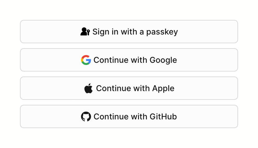 FeatureOS
				social login button ui component