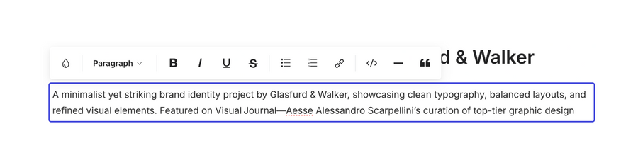 Lingo
				rich text editor ui component