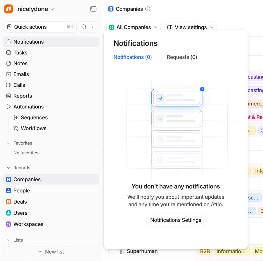 Attio
				empty state ui component