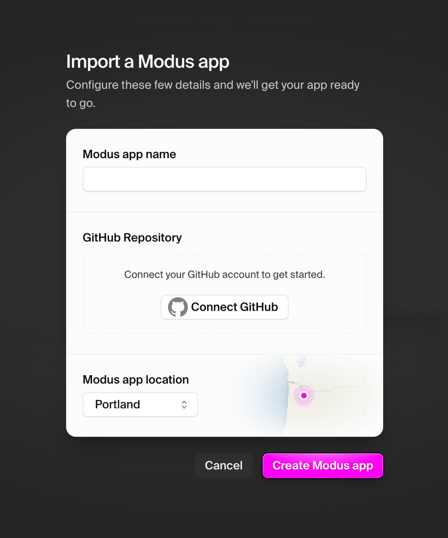 Hypermode
				modal ui component