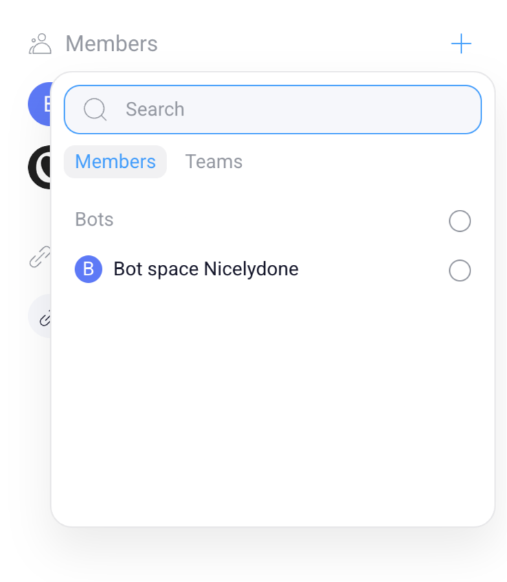 Orchestra
				dropdown menu ui component