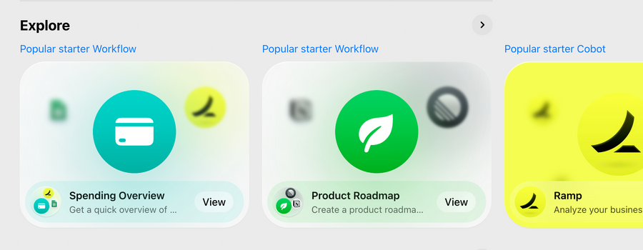Cobot
			finance workflow workflow management ui component