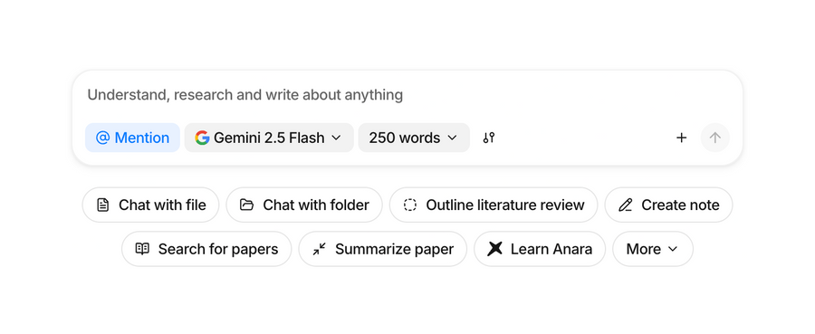 Anara
				artificial intelligence ui component