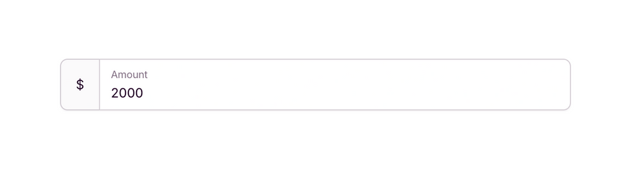 Outseta
				input amount ui component