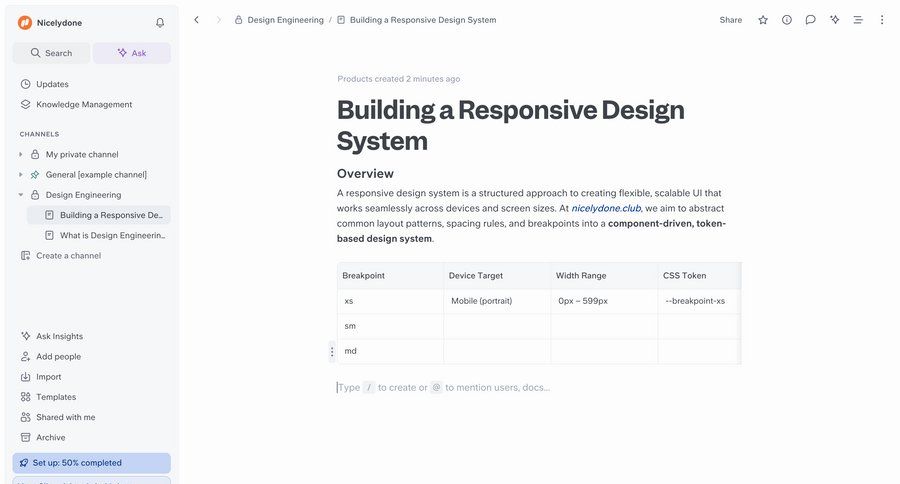 Slite
			  ux ui design