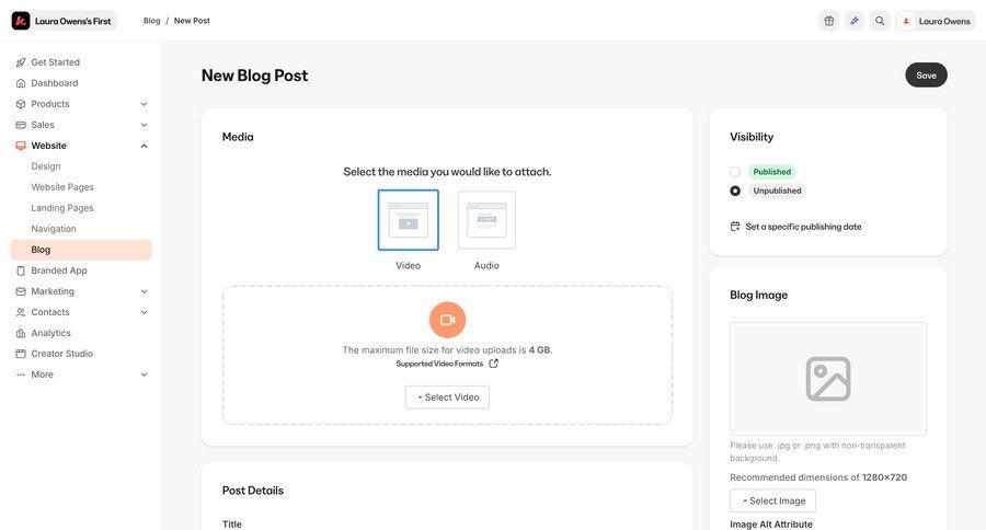 Kajabi
			           ux ui design