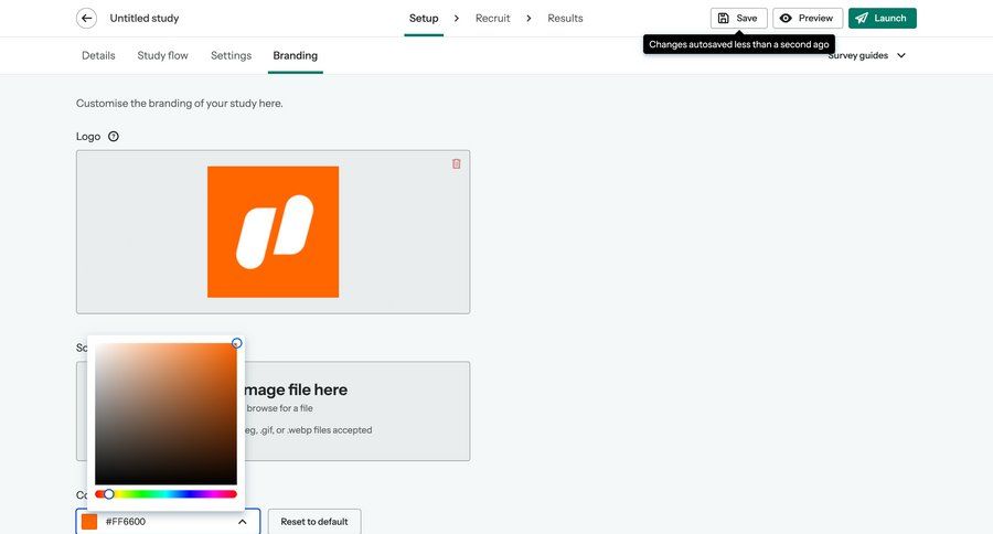 Optimal screen example
