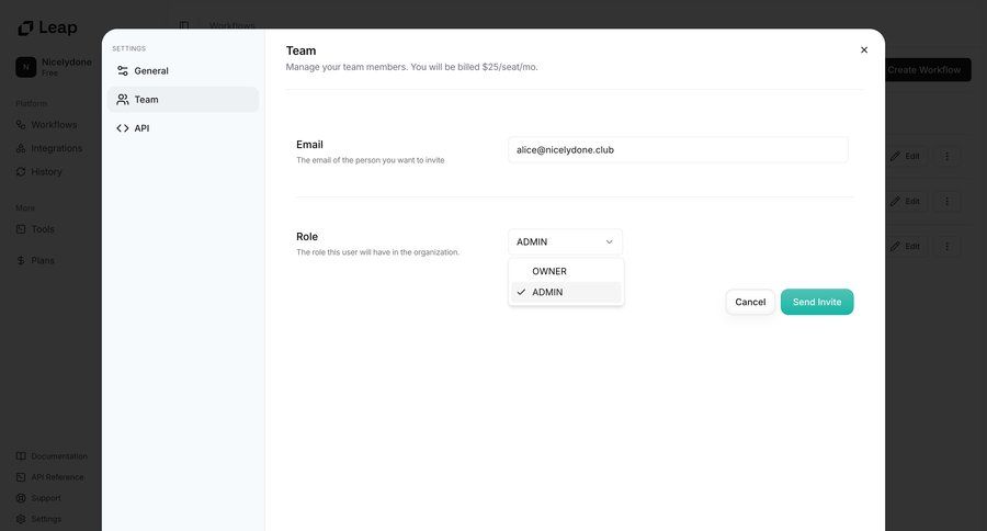 Leap
			    ux ui design