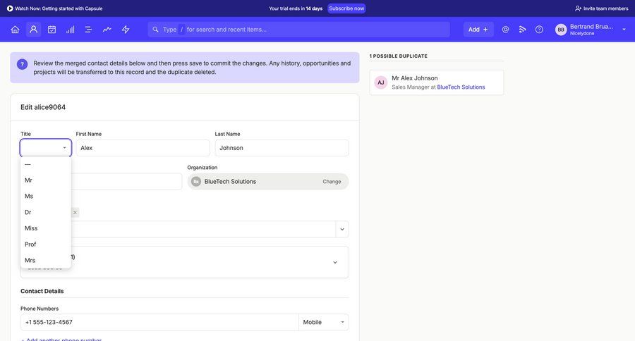 Capsule
			  ux ui design