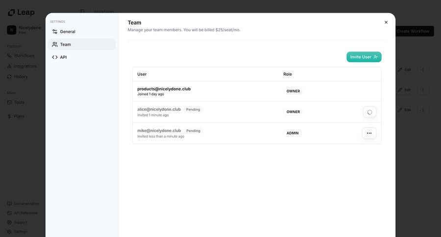 Leap
			  ux ui design