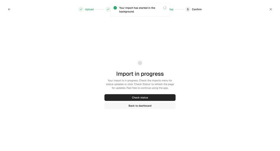 Maybe Finance screen example