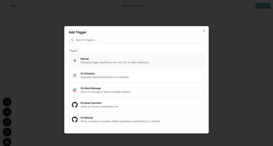 Leap screen example