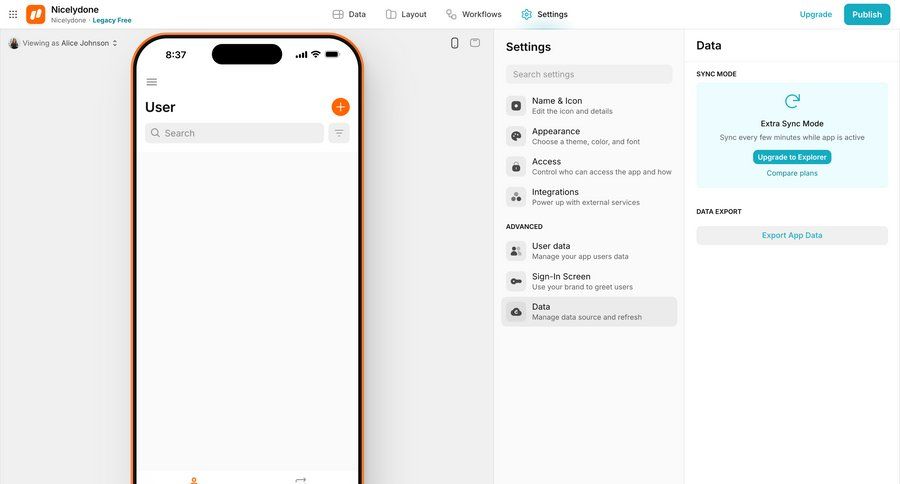 Glide
			    ux ui design