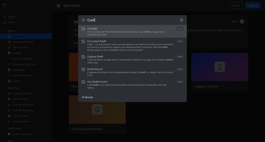 Craft
			         ux ui design