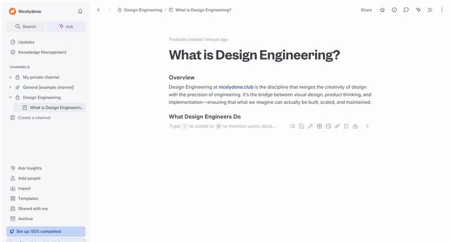 Slite
			       ux ui design