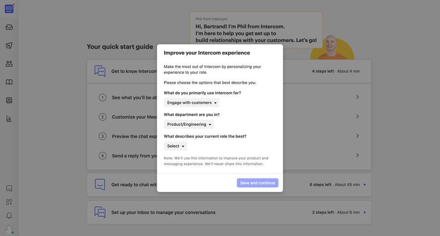 Intercom
			     ux ui design