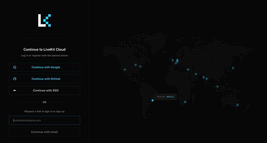 Livekit
				signin page example