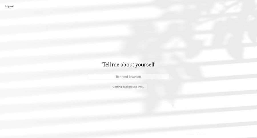 Cofounder
				profile page example