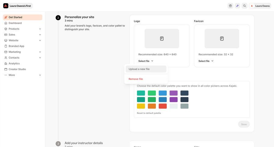 Kajabi
			          ux ui design