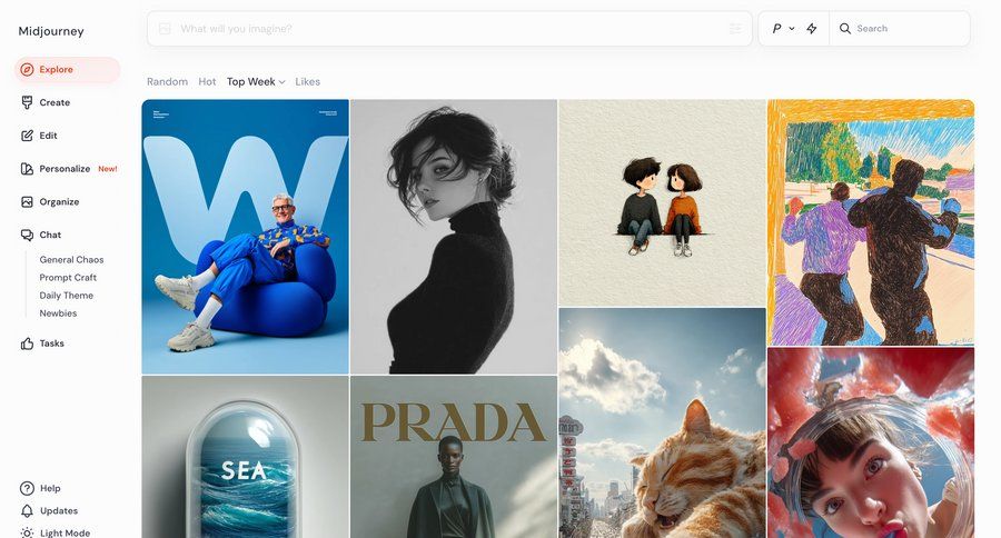 Midjourney
			       ux ui design
