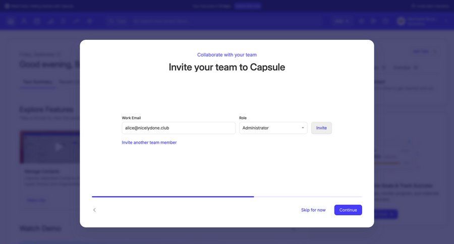Capsule
			   ux ui design