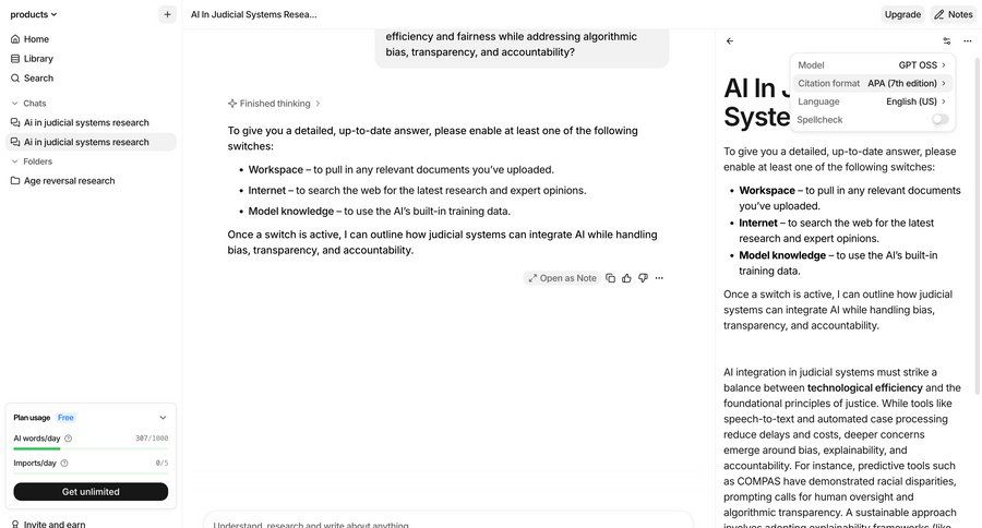 Anara screen example