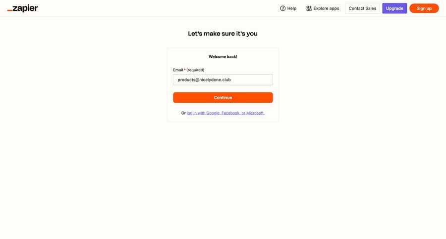 Zapier
			      ux ui design