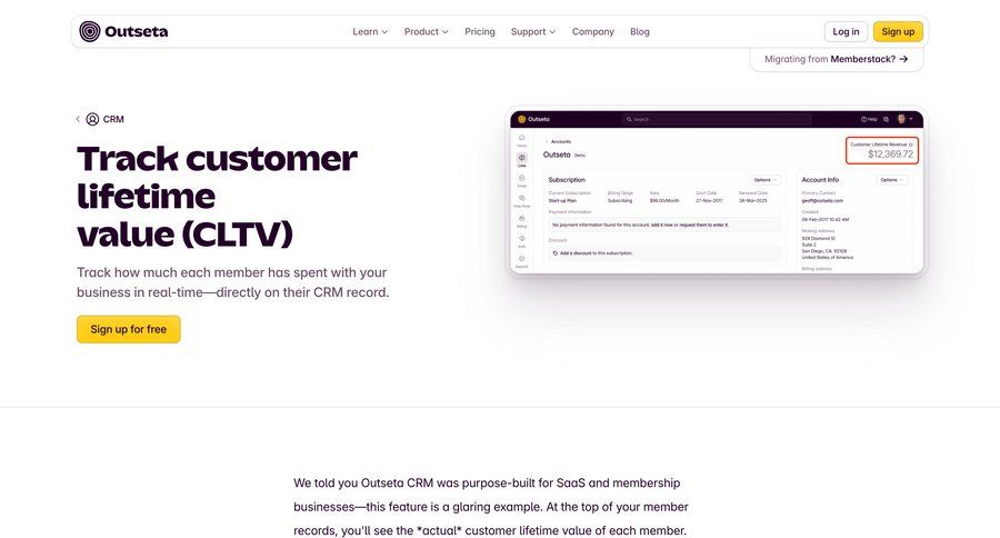 Outseta
				plans & pricing ui page example