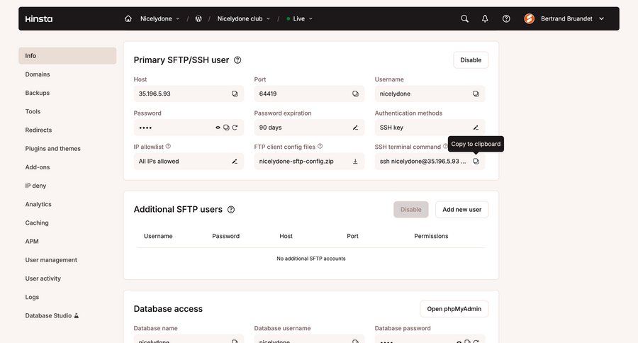 Kinsta
				detail page ui page example