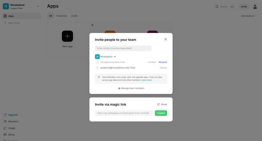 Glide
			 ux ui design