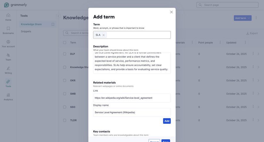 Grammarly
				create ui page example