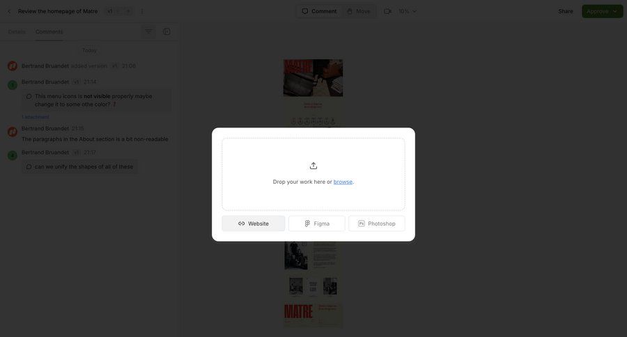Workflow
			   ux ui design