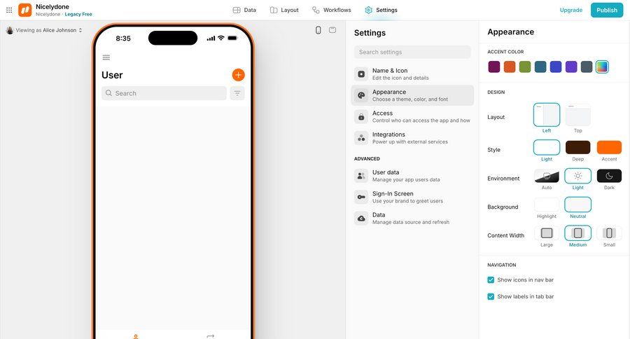 Glide
			   ux ui design