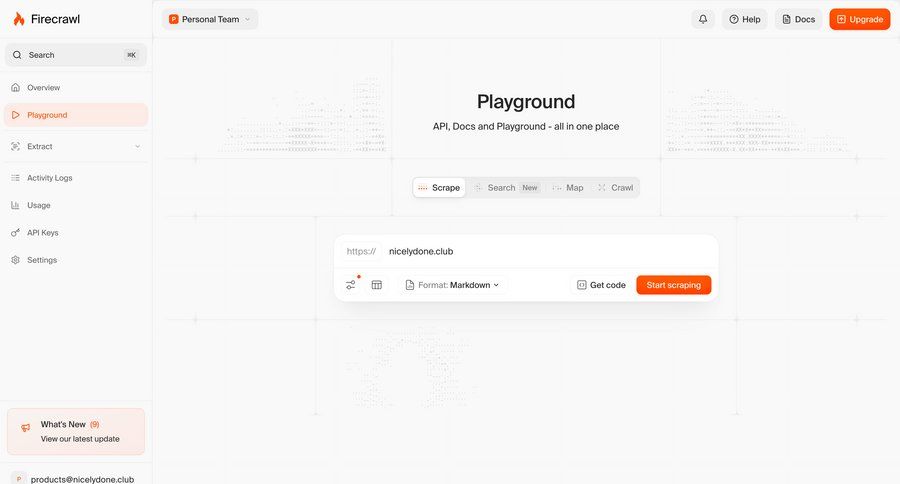 Firecrawl
			   ux ui design