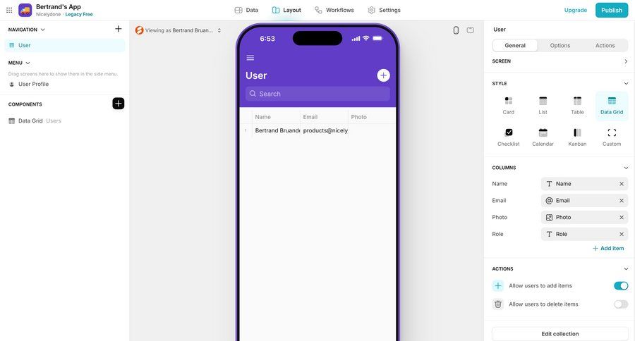 Glide
			  ux ui design