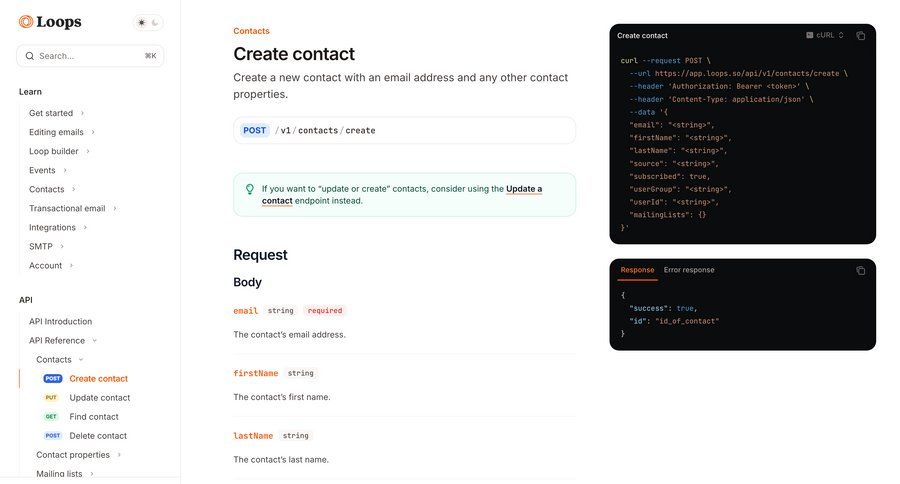 Loops
				create ui page example